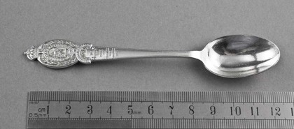 Silver Duke of Cambridge Own Middlesex Regiment Spoon - Die Hards